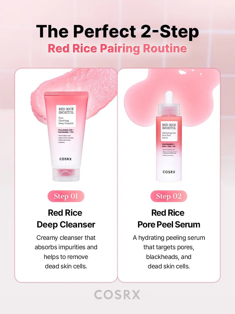COSRX RED RICE INOSITOL Pore Clarifying Deep Cleanser