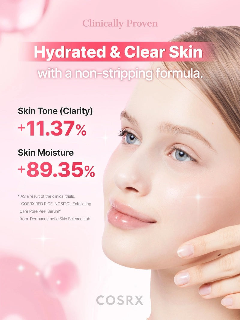 COSRX RED RICE INOSITOL Exfoliating Care Pore Wash-Off Peel Serum