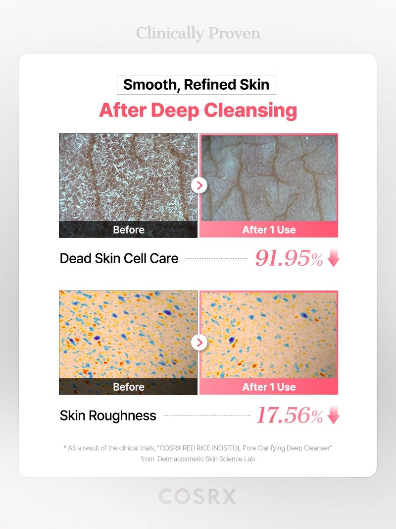 COSRX RED RICE INOSITOL Pore Clarifying Deep Cleanser