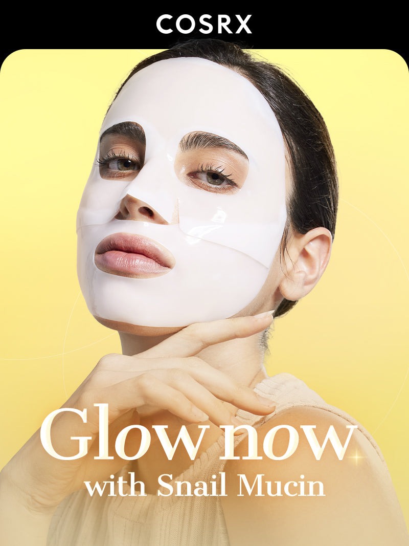 Advanced Snail Mucin Glass Glow Hydrogel Mask_3ea