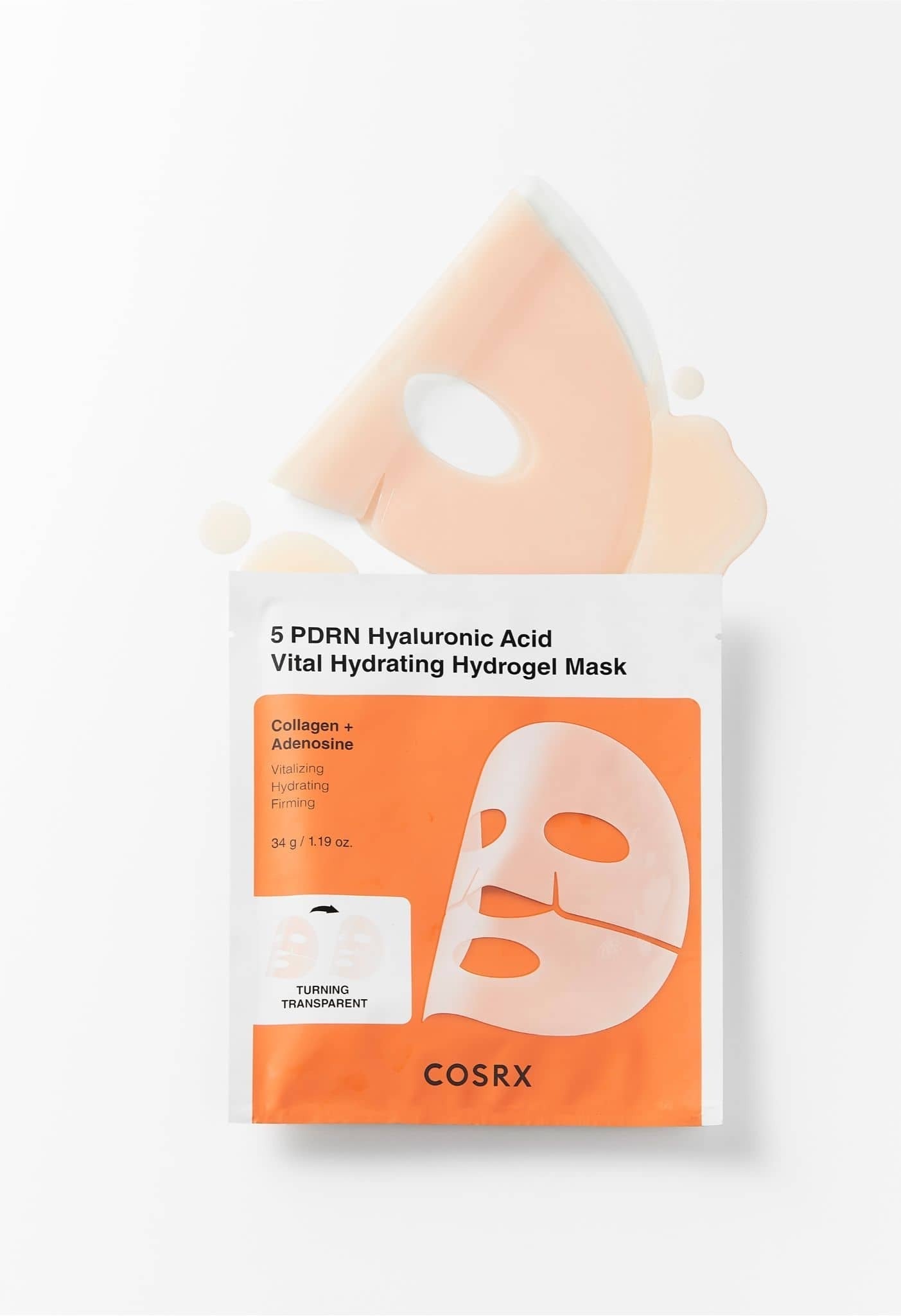 COSRX 5 PDRN Hyaluronic Acid Vital Hydrating Hydrogel Mask