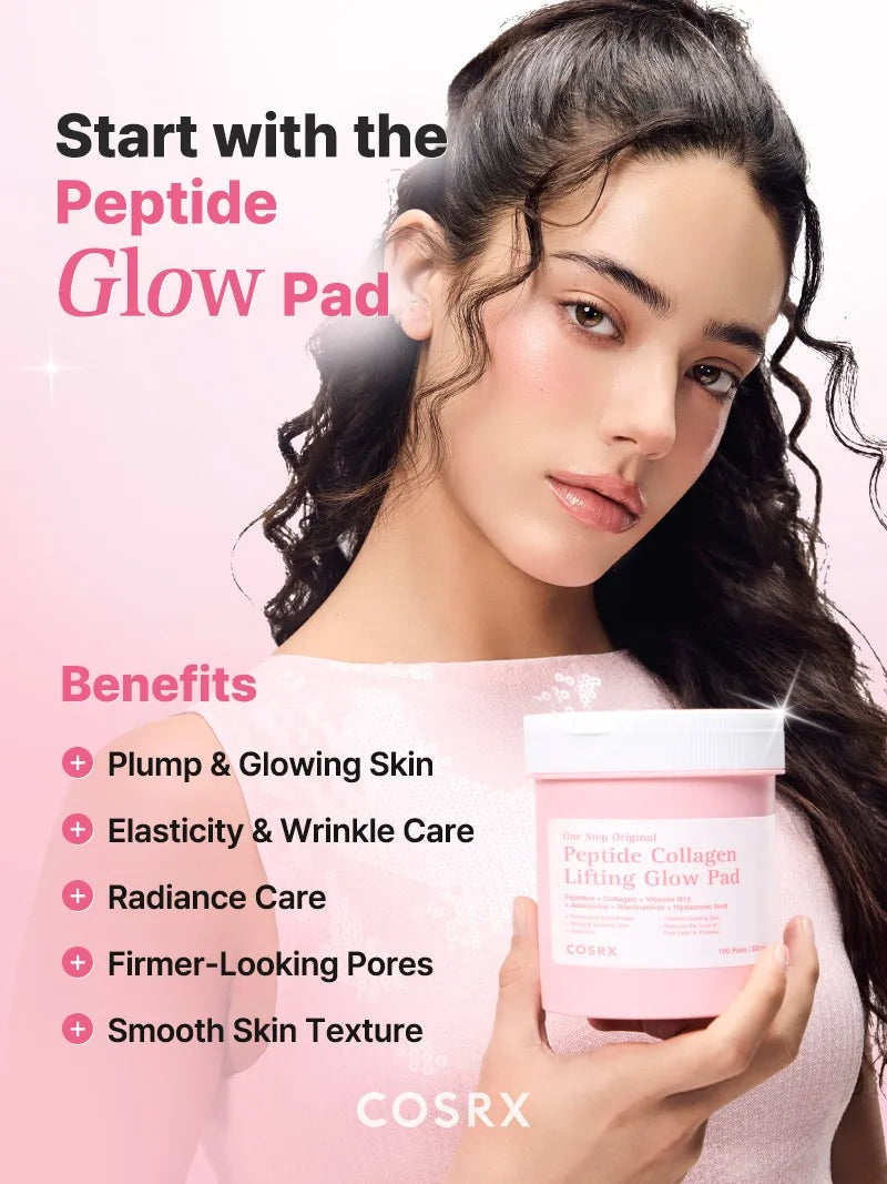 One Step Original Peptide Collagen Lifting Glow Pad