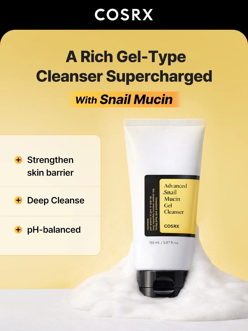 Advanced Snail Mucin Gel Cleanser