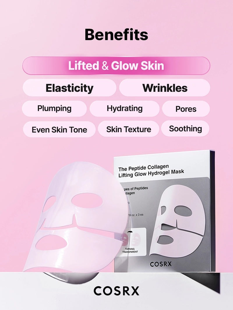 COSRX The Peptide Collagen Lifting Glow Hydrogel Mask