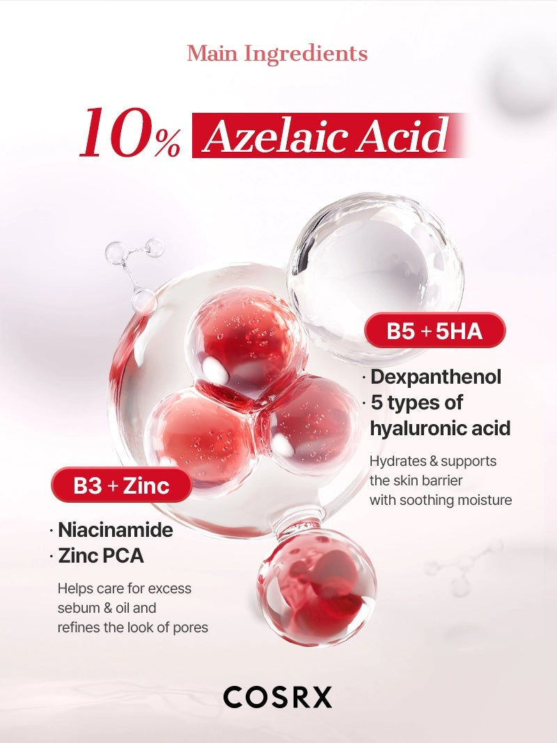 COSRX Azelaic Acid 10 B5 Redness Soothing Cream